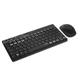 Комплект (клавіатура, міша) Rapoo 8000M Wireless Black Чорний 28722 - изображение 8