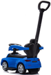 Толокар LEAN Toys Mercedes 3в1 з ручкою Синій (5905991061281) - зображення 4
