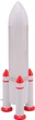 Lampka nocna dla dzieci Johntoy Rocket (2520808) - obraz 1