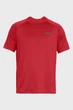 Чоловіча червона футболка UA Tech 2.0 SS Tee-RED Under Armour L 1326413-600 - зображення 4