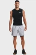 Чоловіча чорна майка UA HG Armour Comp SL Under Armour L 1361522-001 - изображение 2