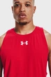 Майка чоловіча UA BASELINE COTTON TANK Under Armour S 1361901-600 - зображення 4