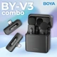 Мікрофон BOYA BY-V3 combo Type-C/Lightning Black ( 28591 ) - изображение 7