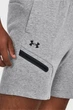 Чоловічі сірі шорти UA Unstoppable Flc Shorts Under Armour 3XL 1379809-011 - изображение 4