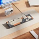 Клавіатура HOCO GM61 Murphy 3-color wired keyboard(Ukrainian version) star gray (6942007678940) - зображення 8