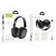 Бездротові накладні навушники HOCO W73 Graceful BT headphones(App) Black (6942007674867) - изображение 2