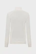 Жіночий білий вовняний гольф ROLLNECK Gant L 4805263 - изображение 2