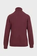 Жіночий бордовий вовняний гольф ROLLNECK Gant S 4805263 - изображение 2