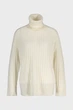 Жіночий білий вовняний гольф RIBBED TURTLENECK Gant XS 4805397 - изображение 1