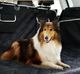 Автогамак PetZoom Loungee Універсальний чохол-накидка в автомобіль для перевезення собак і котів на сидіння та в багажник вологостійкий з прогумованою основою Чорний з білым - зображення 7