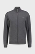 Чоловчий сірий вовняний кардиган SUPERFINE LAMBSWOOL ZIP Gant M 87214 - изображение 5
