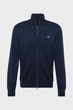 Чоловічий темно-синій кардиган CASUAL COTTON ZIP Gant S 8030164 - изображение 6