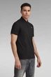Чоловіче чорне поло Dunda slim G-Star M D11595,5864 - изображение 2