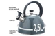 Чайник нержавіючий Maestro 2.5л сірий (MR-1302-GREY) - изображение 2