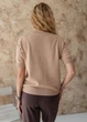 Женская футболка вязаная ART KNIT бежевая, L 040585 - изображение 8