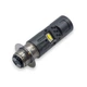 Двухцветная светодиодная лампа LED Motorcycle цоколь P15D для мотоцикла 3SMD 1860 28W 9-96V Ближний Дальний Белый Жёлтый свет (01470) - изображение 4