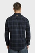 Чоловіча темно-синя картата сорочка Bristum 2.0 Slim Shirt l/s/ G-Star S D23553,D748 - изображение 4