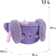Дитяча сумка-бананка Kite Kids Little Bunny 25х18х15 см Бузкова (K26-2577-1) - зображення 2