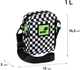 Сумка кросбоді Kite Education Teens 25х18х15 см Чорно-біла (K26-2520-2) - зображення 2