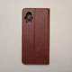 Чехол книжка Keyunfei для Xiaomi Poco M5, Poco M4 5G на магните коричневый - изображение 2