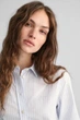 Жіноча сорочка у смужку REG CLASSIC POPLIN STRIPED Gant 42 4300214 - зображення 4