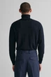 Чоловічий темно-синій гольф CLASSIC COTTON ROLLERNECK Gant XL 8030563 - изображение 3