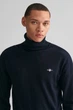 Чоловічий темно-синій гольф CLASSIC COTTON ROLLERNECK Gant XL 8030563 - изображение 4