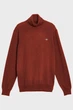 Чоловічий бордовий гольф ROLLNECK Gant S 8060070 - изображение 1