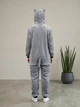 Пижама кигуруми My Kigu Женская Хаски с языком Серый размер L 165-175 см (106841) - изображение 6