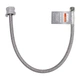 Шланг для води SmartFlex Silver нейлоновий 1/2” ВЗ 60 см - зображення 1