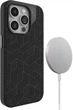 Чехол противоударный тканевый ZAGG Gear4 London MagSafe для Iphone 15 Pro (6.1") Black Geo - изображение 1