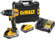 Bezszczotkowa wiertarko-wkrętarka z udarem DeWALT 18 V XR z 2 akumulatorami POWERSTACK 5 Ah (DCD805H2T-QW) - obraz 2