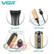 Триммер VGR 2 в 1 V-626 GOLD 2 насадки (для носа и волос) - изображение 6