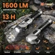 Ручний ліхтар YEMAO YM-F303X 1600LM акумулятори 1x21700 (1x5000 mAh) поворотна голова - зображення 9