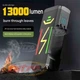 Ліхтар YEMAO YM-G666Y 6P90 Li-Ion акумулятор Power Bank ЗП Type-C чохол - зображення 8