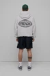 Чоловіче сіре худі Oversized Universe H GOTS Preach S 206271 - зображення 3