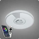 Люстра світлодіодна 517 Dlight RGB з пультом і колонкою 80Вт Білий (02159) - зображення 8