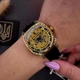 Жіночий наручний годинник Awarder 021 Де би не була Gold-Gold-Black - изображение 9