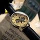Класичний чоловічий годинник Awarder 022-3D Не Забуду Дім Gold-Gold - изображение 2