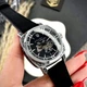 Жіночий наручний годинник Awarder 021-3D Де би не була Silver-Black-Black Leather - изображение 6