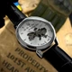 Класичний чоловічий годинник Awarder 022-3D Не Забуду Дім Silver-White - изображение 4