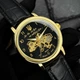Класичний чоловічий годинник Awarder 022 Не Забуду Дім Gold-Black - изображение 5
