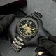 Чоловічий наручний годинник Awarder 026-3D Де би не був Black-Gold - изображение 2