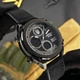 Чоловічий годинник Awarder 017 Тризуб срібло Black - изображение 4