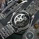 Чоловічий наручний годинник Awarder 043 Де би не був Silver-Black Steel Automatic - изображение 3