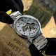 Класичний чоловічий годинник Awarder 022 Silver-White Mechanic Metall Не Забуду Дім - изображение 3