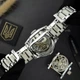 Класичний чоловічий годинник Awarder 022 Silver-White Mechanic Metall Не Забуду Дім - изображение 10