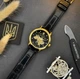 Класичний чоловічий годинник Awarder 022-3D Не Забуду Дім Gold-Black - изображение 12