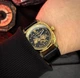 Чоловічий наручний годинник Awarder 021 Де би не був Gold-Black - изображение 12