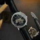 Класичний чоловічий годинник Awarder 022-3D Не Забуду Дім Silver-Black - изображение 8